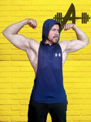 🧢 Gorro Tank Liso Deportivo para Gym 💪 - Destaca tus Músculos con Estilo 🏋️ 006