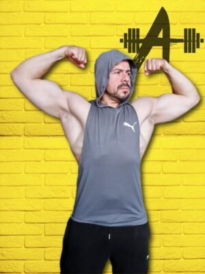 🧢 Gorro Tank Liso Deportivo para Gym 💪 - Destaca tus Músculos con Estilo 🏋️ 005