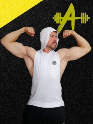 🧢 Gorro Tank Liso Deportivo para Gym 💪 - Destaca tus Músculos con Estilo 🏋️ 008