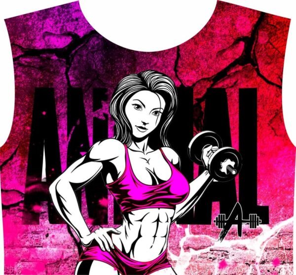 Top , Rosa, Women, Girl Power, Gym