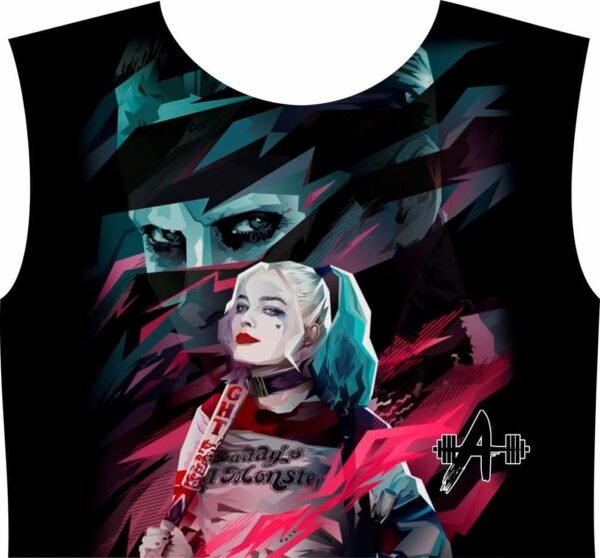 Harley Quinn, ocura, negro, DC