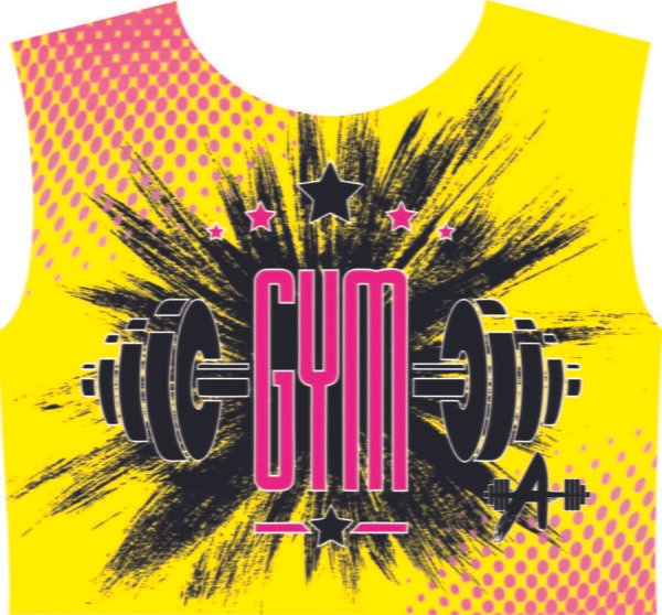 Amarillo, Rosa, Gym, Women