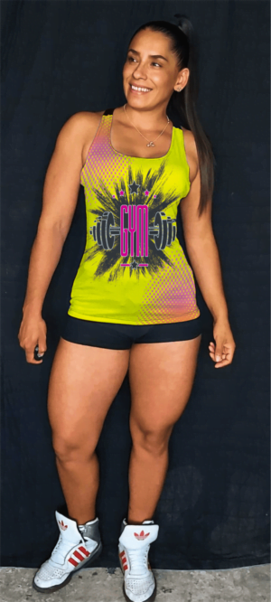 Amarillo, Rosa, Gym, Women