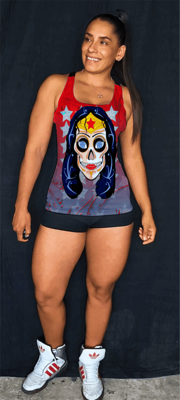 Calavera, DC comics, Wonder Woma, Mujer Maravilla, Rojo