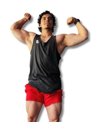 💪 Playera Olímpica de Hombre con Corte en "U" - Estilo y Confort en Colores Lisos 10