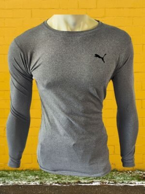 💪 Playeras Manga Larga de Hombre en Colores Lisos 📚- Resalta tu Físico con Elegancia 05