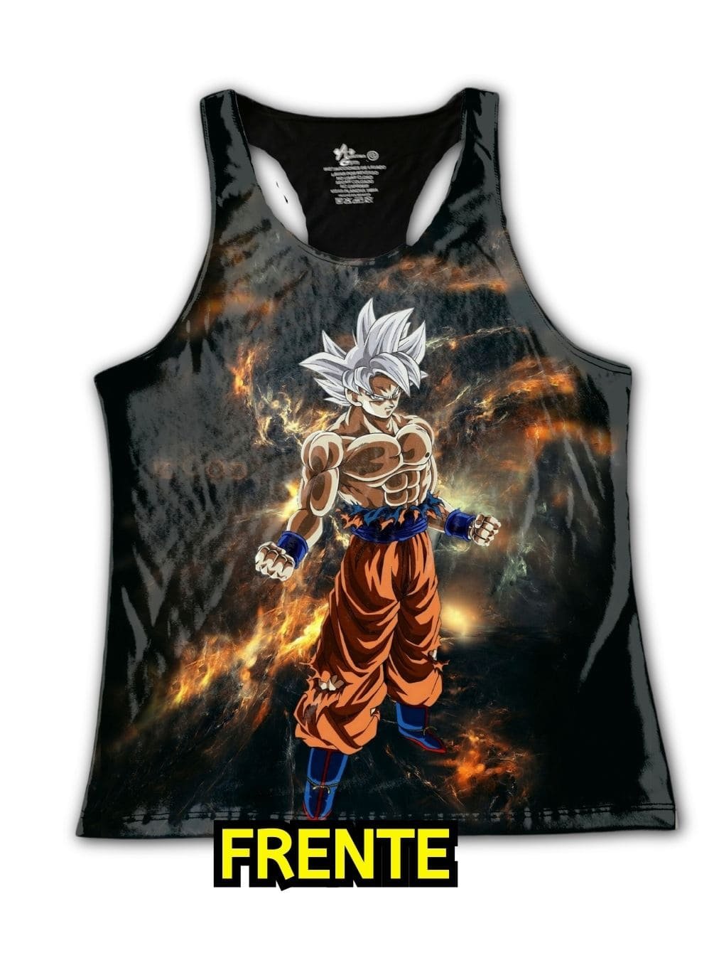 Camiseta Tank Top Olímpica Gym Crossfit Hombre Dragon Ball M