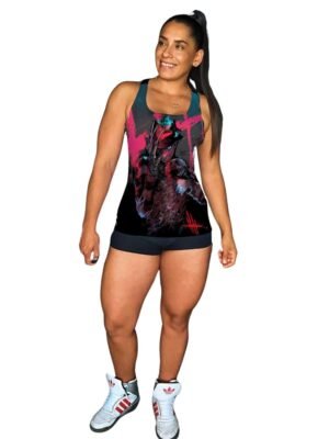 Playera Olímpica Mujer💅 - Top Deportivo de Dama 👩 Estilo para tu Entrenamiento 🏋️♀️ 416