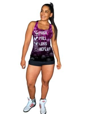 Playera Olímpica Mujer💅 - Top Deportivo de Dama 👩 Estilo para tu Entrenamiento 🏋️♀️ 403