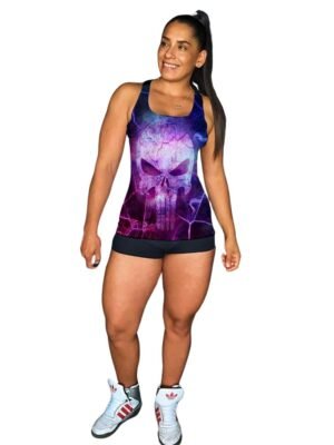 Playera Olímpica Mujer💅 - Top Deportivo de Dama 👩 Estilo para tu Entrenamiento 🏋️♀️ 404