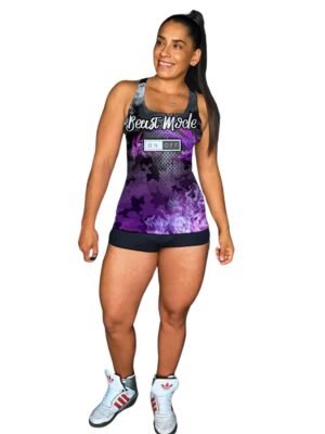 Playera Olímpica Mujer💅 - Top Deportivo de Dama 👩 Estilo para tu Entrenamiento 🏋️♀️ 456