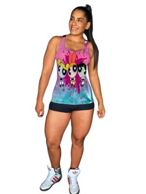 Playera Olímpica Mujer💅 - Top Deportivo de Dama 👩 Estilo para tu Entrenamiento 🏋️♀️ 462