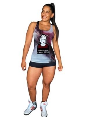 Playera Olímpica Mujer💅 - Top Deportivo de Dama 👩 Estilo para tu Entrenamiento 🏋️♀️ 498