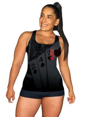 Playera Olímpica Mujer💅 - Top Deportivo de Dama 👩 Estilo para tu Entrenamiento 🏋️♀️ 1832