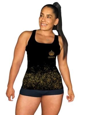 Playera Olímpica Mujer💅 - Top Deportivo de Dama 👩 Estilo para tu Entrenamiento 🏋️♀️ 1838