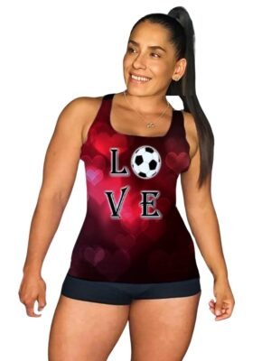 Playera Olímpica Mujer💅 - Top Deportivo de Dama 👩 Estilo para tu Entrenamiento 🏋️♀️ 1823