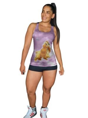 Playera Olímpica Mujer💅 - Top Deportivo de Dama 👩 Estilo para tu Entrenamiento 🏋️♀️ 1841